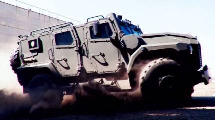 Опубликовано видео эффектного поворота новейшего "Тигр Next"