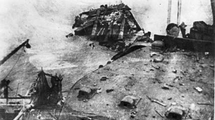 Героическая борьба линкора «Марат»