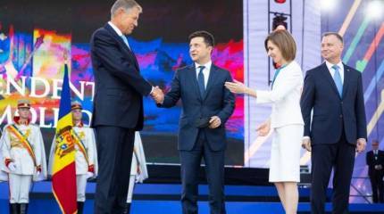 Украинский президент назвал Белоруссию плацдармом агрессивных действий