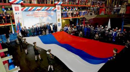 На Амурском судостроительном заводе заложен четвёртый корвет проекта 20385 для Тихоокеанского флота