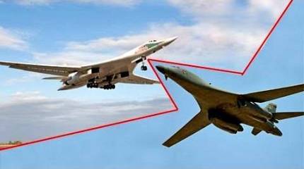 Ту-160 против B-1B Lancer: битва «стратегов»