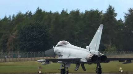 Британские ВВС отправляют в Финляндию истребители для отработки взлётов с дорог общего пользования