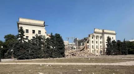 Российский канал: Удар по зданию администрации в Херсоне был нанесён во время совещания украинских силовиков