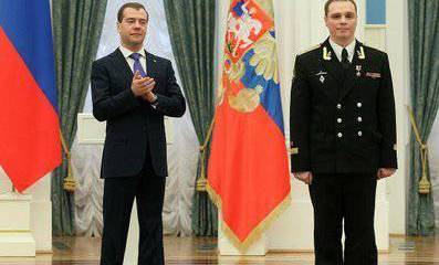 Звание Героя России присвоено офицеру-подводнику Северного флота