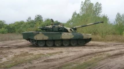 В Сети появилось видео испытаний танка Т-72МП разработки Харьковского КБМ