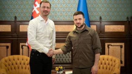 Зеленский благодарен Словакии за оружие и «тёплый приём» беженцев из Украины