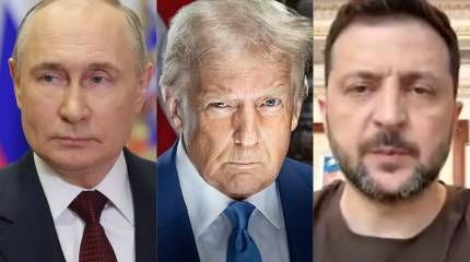 Песков: встреча Путина, Трампа и Зеленского в ближайшее время вряд ли возможна