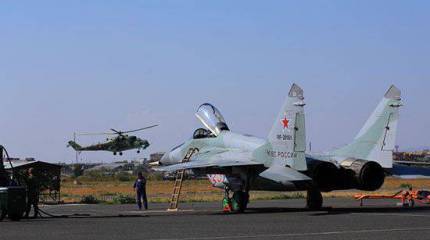 Российская авиабаза в Эребуни (Армения) пополнилась партией транспортных и ударных вертолётов