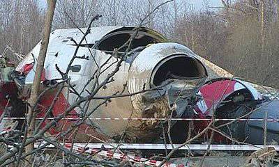 Польская газета выдумала взрывчатку на обломках Ту-154 Качиньского