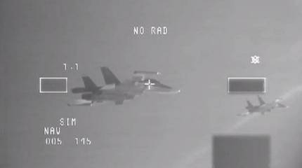 Как голландские "воздушные полицейские" российские Су-34 перехватывали