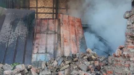 В Борисполе под удар Вооружённых сил РФ попали два логистических центра