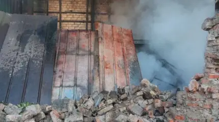 Two logistics centers in Boryspil came under attack from the Russian Armed Forces.
