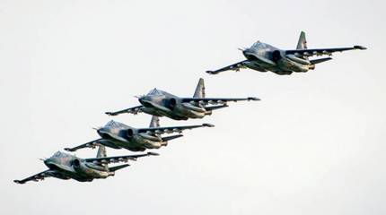 Российские штурмовики Су-25 переброшены в Таджикистан ближе к афганской границе