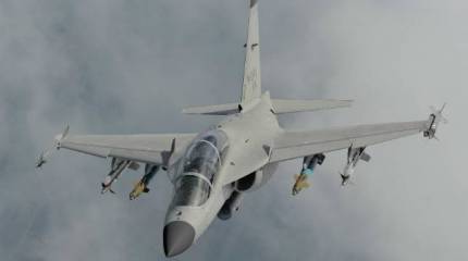 Итальянцы презентовали легкий истребитель M-346FA