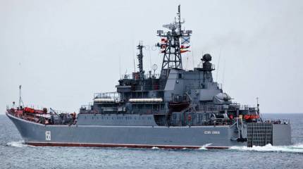 В Варне завершён ремонт российского БДК «Цезарь Куников»