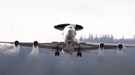 В НАТО заявили, что самолёт с системой AWACS следит за российскими самолетами из опасения вторжения
