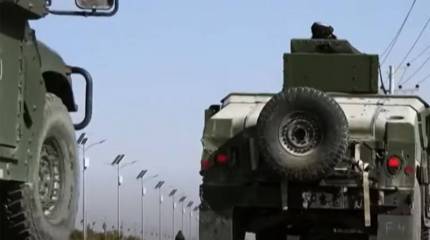 Талибы для гостей из Катара провели парад трофейной техники американского производства