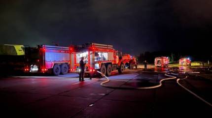 На аэродром Пскова был осуществлён налёт вражеских дронов, сообщается о повреждении военно-транспортных самолётов Ил-76