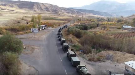 Из каких гарнизонов российская техника доставлена в Карабах: логистика миротворческой миссии