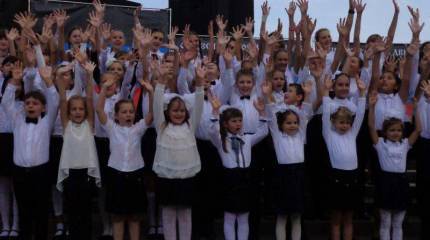 Международный день мира. Письма юных жителей Донбасса отправлены в небо