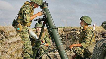 Российские минометчики установили новый рекорд