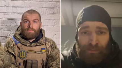 Похудевший майор Волына из подвала «Азовстали»: Спасите гарнизон Мариуполя