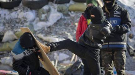 В Киев стекаются европейские неонацисты