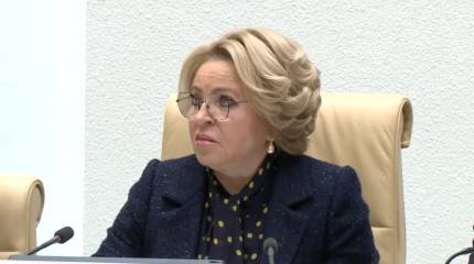Матвиенко: Обезлюживание территорий угрожает безопасности России
