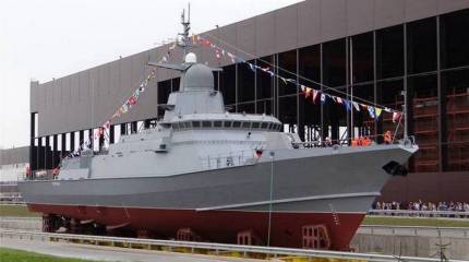 Зеленодольский ССЗ анонсировал спуск на воду малого ракетного корабля «Туча» проекта 22800 «Каракурт»