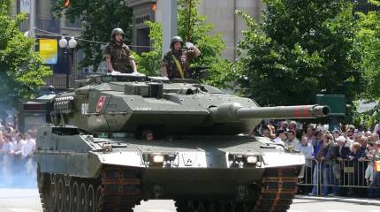 На Украину прибыли переданные Испанией танки Leopard и ракеты для ЗРК Patriot