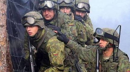 В Литве началось масштабное учение «Удар молнии»