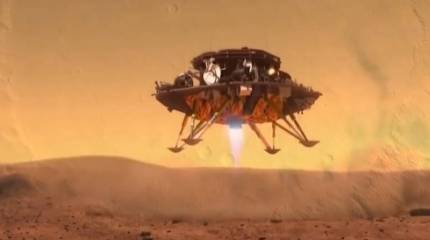 Китай стал третьей страной, сумевшей доставить марсоход на поверхность Красной планеты