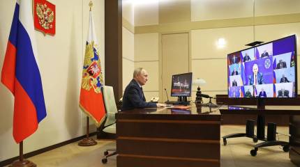 Президент РФ обсудил с членами Совбеза борьбу с финансированием терроризма