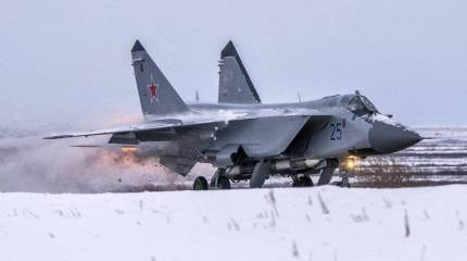 Два модернизированных МиГ-31БМ поступили на Северный флот