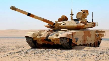 3D анимация устройства танка Т-90