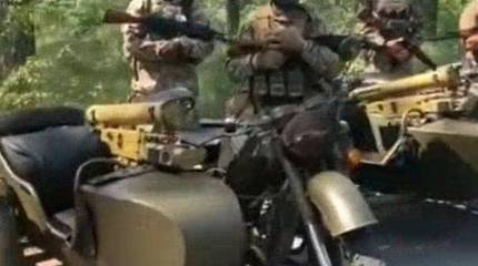 Мотоциклетные подразделения ВСУ на мотоциклах «Днепр» появились на Донбассе