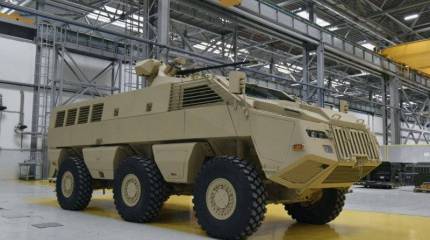 Казахстанскую бронемашину вооружили российским боевым модулем
