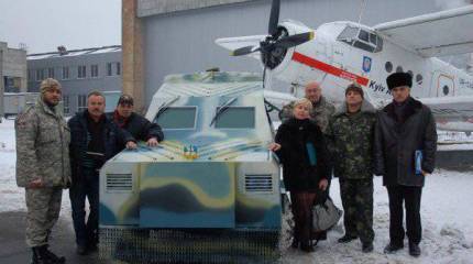 Украинские силовики получат импровизированный бронеавтомобиль от завода «Антонов»