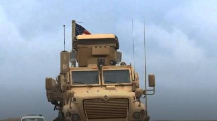 Сирийские военные преградили путь колонне американских бронемашин на севере САР