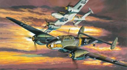 Мессершмитт Bf-110 – плохой истребитель, но лучший штурмовик Люфтваффе