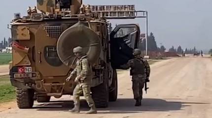 Сирия, 16 марта: перестрелка турецкой армии с курдскими вооружёнными формированиями