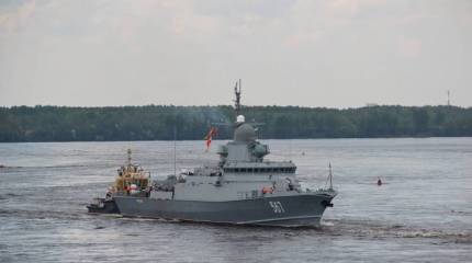 Корвет «Ураган» завершил очередной этап испытаний