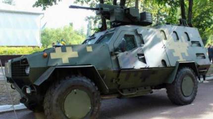 Украинский «Дозор-Б» получил дополнительную броню