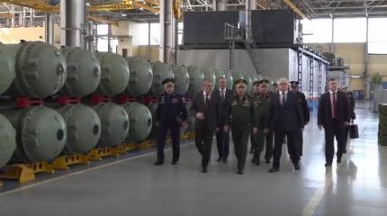 Министр обороны Сергей Шойгу проверил выполнение гособоронзаказа концерном «Алмаз-Антей