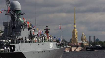 Главный парад ВМФ пройдет в Петербурге