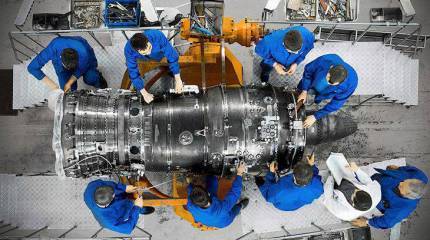 Производство авиадвигателей в России
