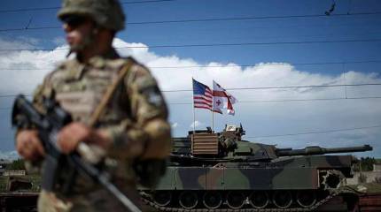 Недалеко от Тбилиси началось совместное учение Noble Partner