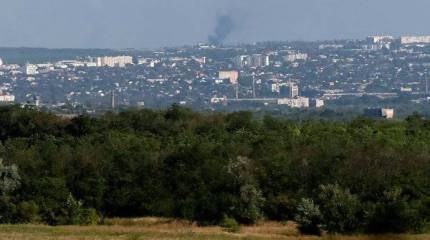 Украинские Су-25 атаковали западную окраину Луганска