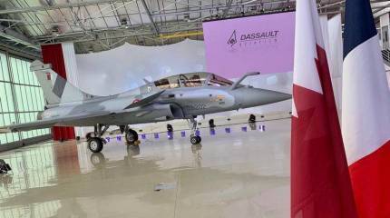ВВС Катара получили первый двухместный истребитель Rafale DQ