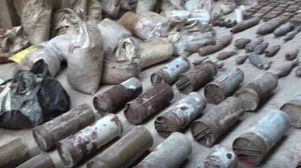 Близ Дамаска российские военные полицейские обнаружили схрон боевиков ИГ